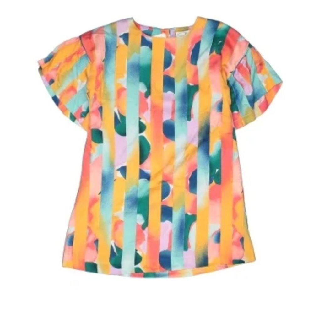 Gymboree Girls Short Sleeve Colorful Dress NWT Size 5